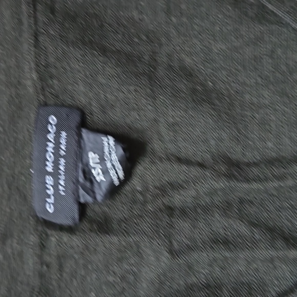 CLUB MONACO Italian Merino Wool Colorblock Sweater size XS - Picture 3 of 7